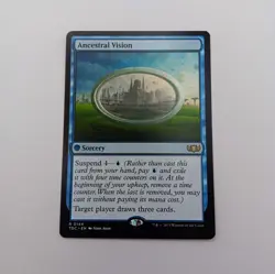 Ancestral Vision MTG Rare Magic: The Gathering Tarkir: Dragonstorm Commander - Image 1