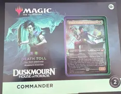 MTG Duskmourn House of Horror Death Toll Commander Deck New Factory Sealed - Image 1