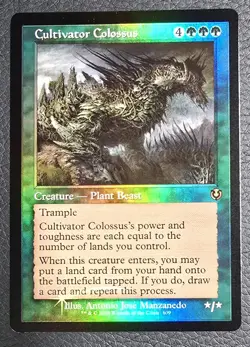 Cultivator Colossus Foil NM Retro Frame Innistrad Remastered MTG - Image 1