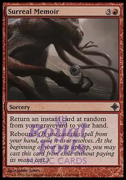 Surreal Memoir 2x FOIL ROE MTG Rise of Eldrazi Uncommon MINT red - Image 1