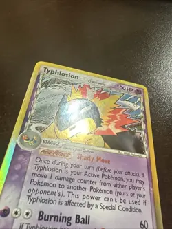 Typhlosion 12/101 Pokemon TCG Dragon Frontiers MP (edge ding) - Image 3