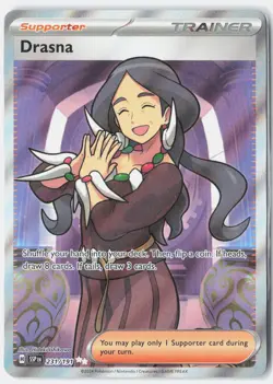 Drasna 231/191 Ultra Rare Surging Sparks Pokemon Holo NM - Image 1