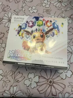 Pokemon TCG Prismatic Evolutions Pokemon Center Elite Trainer Box ETB Sealed - Image 1