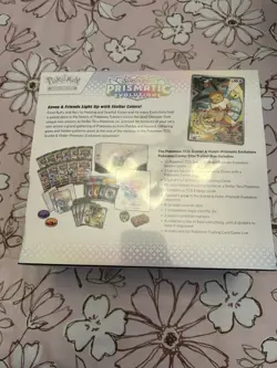 Pokemon TCG Prismatic Evolutions Pokemon Center Elite Trainer Box ETB Sealed - Image 2
