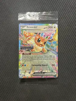 Pokemon TCG Eevee ex 075/131 Stamped! Sealed In Bag! See Description! - Image 1