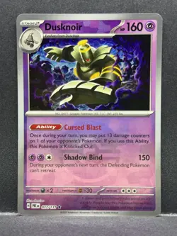 Dusknoir (Poke Ball Pattern) 037/131 Prismatic Evolutions Pokemon TCG NM - Image 1