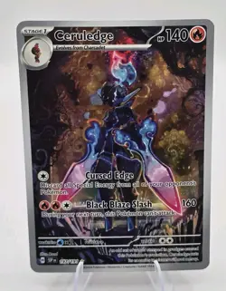 Ceruledge 197/191 Sv08: Surging Sparks Holo Full Art IR Pokemon - NM - Image 1