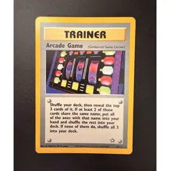 Pokemon TCG Arcade Game 83/111 Neo Genesis Unlimited Regular Uncommon NM - Image 1