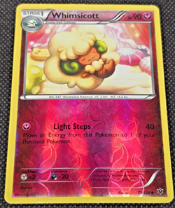Whimsicott - 71/124 - XY Fates Collide Pokemon Reverse Holo Foil Nice LP -- L25 - Image 2