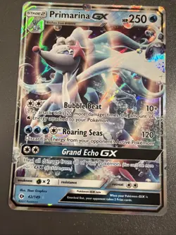 POKEMON-PRIMARINA EX-SUN AND MOON EXPANSION-42/149 - (MW) - Image 1