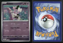 Gothita (Master Ball Pattern) 041/086 Common White Flare Pokemon NM/M - Image 3