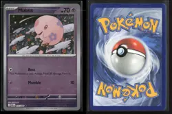 Munna (Master Ball Pattern) 035/086 Common Black Bolt Pokemon NM/M - Image 3