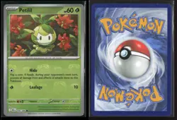 Petilil (Master Ball Pattern) 006/086 Common Black Bolt Pokemon NM/M - Image 3