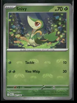 Snivy (Master Ball Pattern) 001/086 Common Black Bolt Pokemon NM/M - Image 1