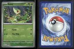 Snivy (Master Ball Pattern) 001/086 Common Black Bolt Pokemon NM/M - Image 3