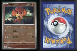 Pansear (Master Ball Pattern) 014/086 Common White Flare Pokemon NM/M - Image 3