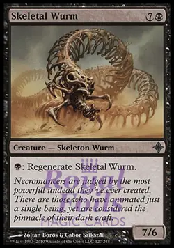 Skeletal Wurm 2x FOIL ROE MTG Rise of Eldrazi Uncommon NM black - Image 1
