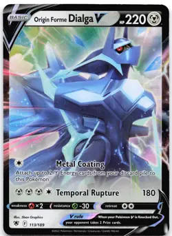 Origin Forme Dialga V 113/189 Holo Astral Radiance - Image 1