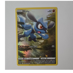 Pokemon TCG Riolu 111/195 Swsh12 Silver Tempest Common Reverse Holo Eng 60HP - Image 1