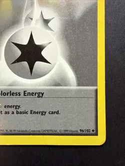 Pokemon Double Colorless Energy 96/102 1st Edition Base Set 1999 - Image 4