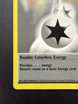 Pokemon Double Colorless Energy 96/102 1st Edition Base Set 1999 - Image 5