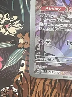 The Pokemon Company Pokemon TCG Mismagius 212/193 Paldea Evolved IR Holo Eng - Image 5