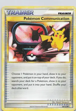 Pokemon Communication Uncommon HeartGold SoulSilver 98/123 MP - Image 1