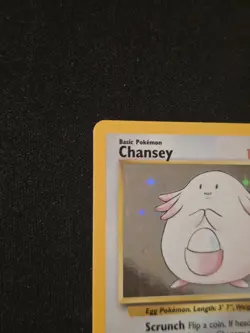 Pokemon TCG Chansey Base Set 3/102 Holo Rare Unlimited HP120 English 1999 WOTC - Image 5