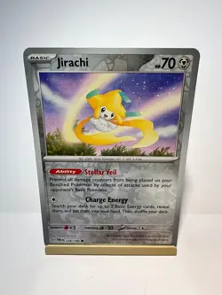 Jirachi 126/182 Common Paradox Rift Pokemon Reverse Holo Near Mint - Image 1
