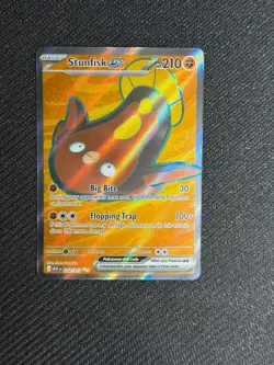 Stunfisk ex 252/217 Ultra Rare Ascended Heroes Pokemon Near Mint - Image 2