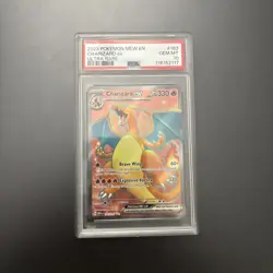 2023 POKEMON MEW EN-151 ULTRA RARE #183 CHARIZARD EX PSA 10 - Image 1