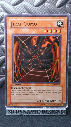 | Yugioh Jirai Gumo MRD-089 1st Edition Common Metal Raiders HP 🔥 | - Image 1