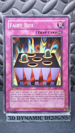 | Yugioh Fairy Box LON-024 1st Edition Short Print Labyrinth Of Nightmare PL | - Image 1