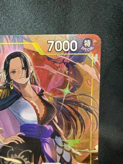 Bandai One Piece CCG Boa Hancock PRB02-017 SR Foil Alt Art Character 7000 Power - Image 3