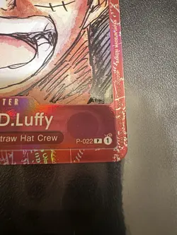 Monkey.D.Luffy (Premium Card Collection -ONE PIECE FILM RED Edition-) P-022 NM - Image 2