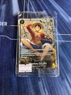 One Piece Monkey D. Luffy P-075 English Promo Tin Set Vol 2 Exclusive Sealed - Image 1