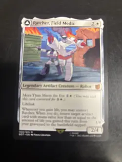 Ratchet, Field Medic 002/015 BOT Mythic Rare Regular NM MTG Card English - Image 1