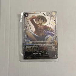 P-075 Monkey.D.Luffy Promo Card TS-02 Tin Set 02 SEALED OP000013 - Image 1