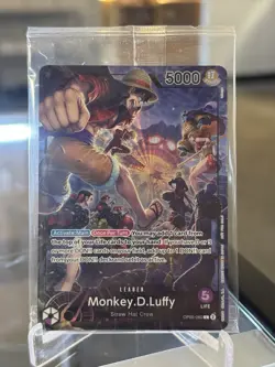 Bandai Monkey.D.Luffy Leader OP05-060 One Piece PSA Promo - Image 1