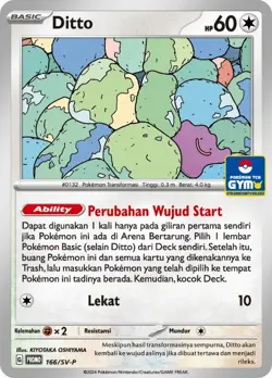 Ditto 166/SV-P Promo Pokemon TCG Indonesia - Image 1