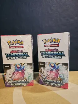 Pokemon TCG: Scarlet & Violet Temporal Forces Half Booster Box (18 Packs) SEALED - Image 1