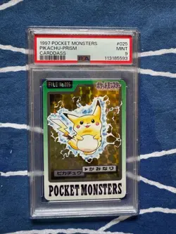 [PSA9] ya37 Pokemon Bandai Carddass Pikachu Psa9 - Image 1