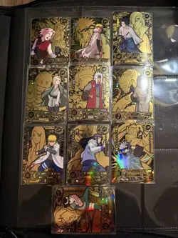 Naruto Uzumaki Card NR-CP-001 to 010 Set - Image 1