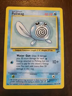 Poliwrath Base Set 2 15/130 - Holo Rare Pokemon Card 1999 Poliwag & Poliwhirl - Image 4