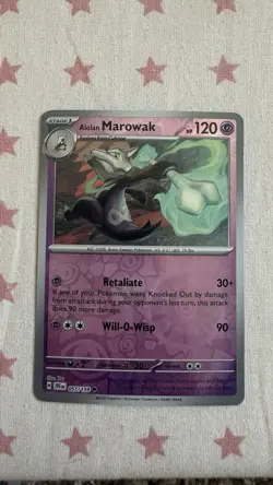 Alolan Marowak 057/159 Journey Together Reverse Holo Pokemon TCG Card - Image 1