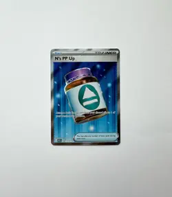 Pokemon N's PP Up Trainer Item Full Art Foil Card 262/217 ASCENDED HEROES - Image 1