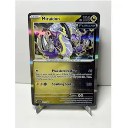 Pokemon Miraidon 121/162 SV05 Temporal Forces Holo Rare English Basic 110HP Card - Image 1