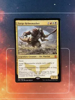 Zurgo Helmsmasher - Khans of Tarkir - Magic the Gathering - MTG - Image 1