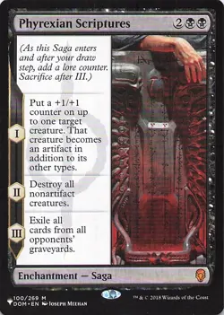Phyrexian Scriptures The List Reprints Regular - Image 1