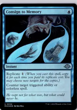 Consign to Memory Modern Horizons 3 Foil NM U 0054 - Image 1